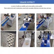 Commercial Dough Pressing Machine Pizza Dough Press Machine Pizza Base Making Machine